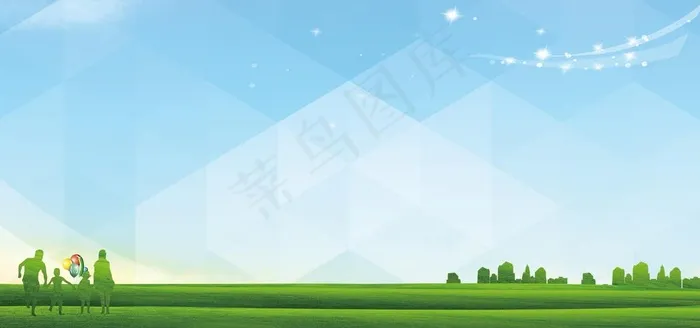 蓝色背景图片(7087X3544(DPI:150))psd模版下载