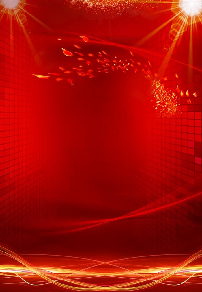 红色背景图片