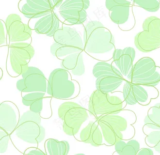 背景图案绿叶图片