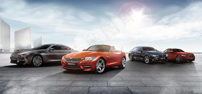 超清晰BMW汽车家族宣传海报图片 超清晰BMW汽车家族宣传海报图片