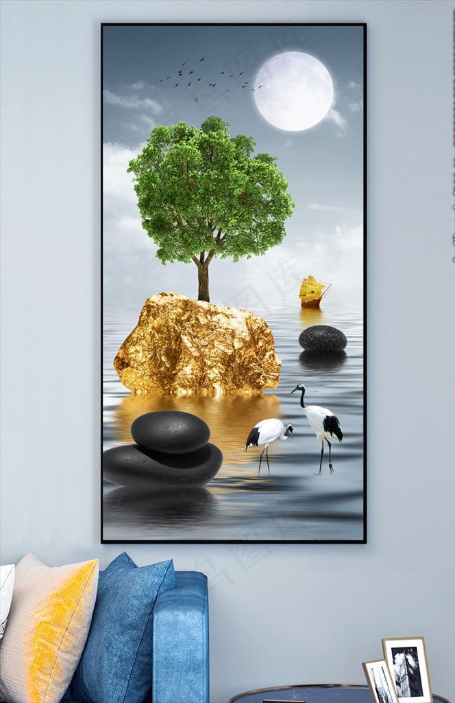 中国风装饰画图片