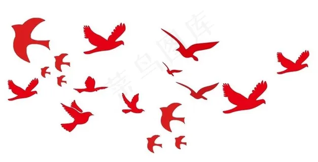 矢量鸽子合集图片