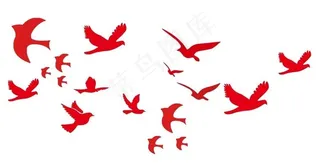 矢量鸽子合集图片