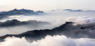 群山云海图片