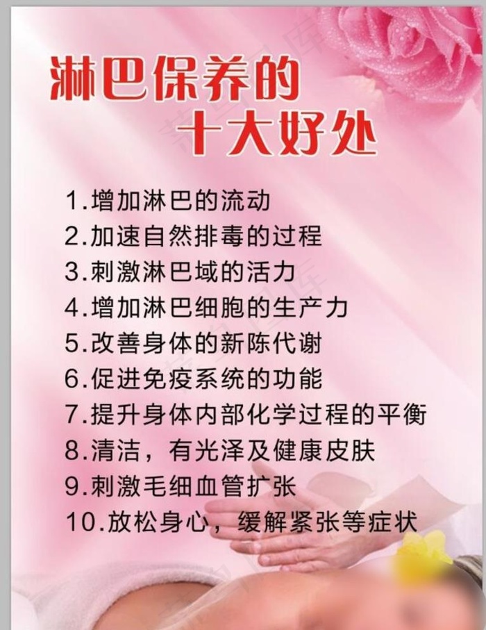 淋巴排毒图片(2561X3585(DPI:130))psd模版下载