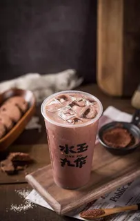 巧克力奶茶图片