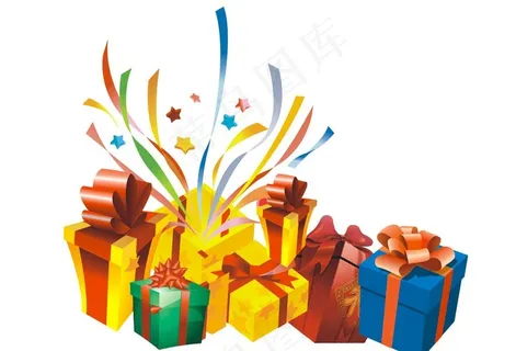 礼盒素材图片