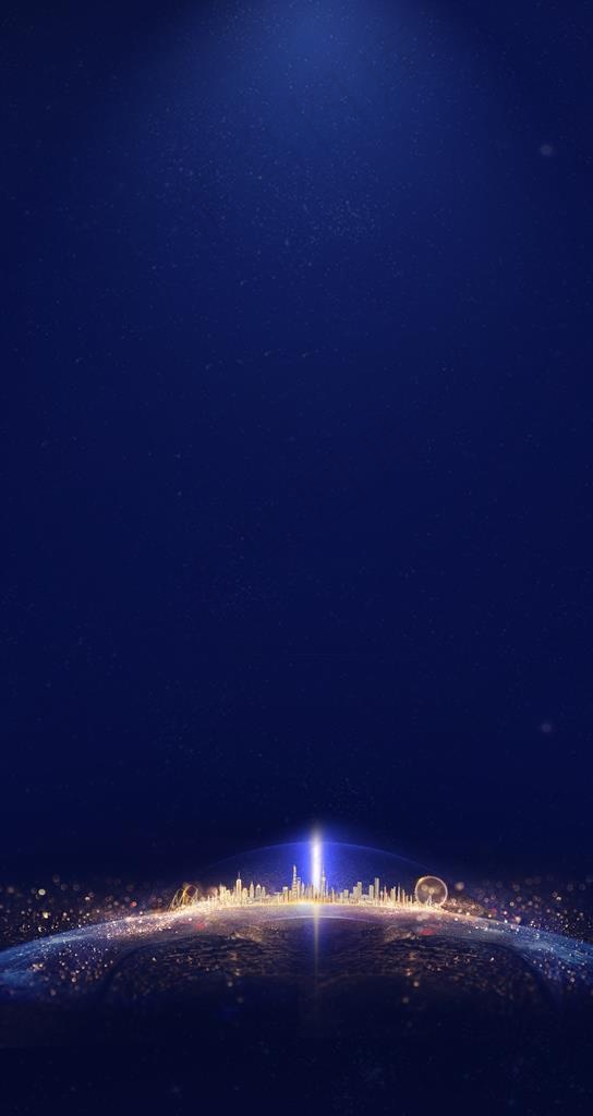 蓝色高端地产质感背景图片