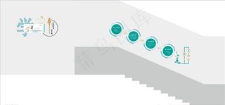 楼梯文化墙图片