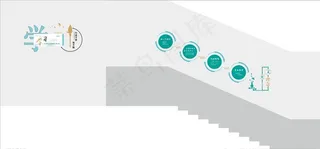 楼梯文化墙图片