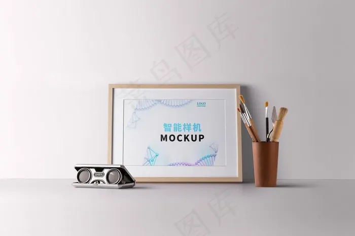海报智能对象 海报贴图样机图片(3000X2085(DPI:300))psd模版下载