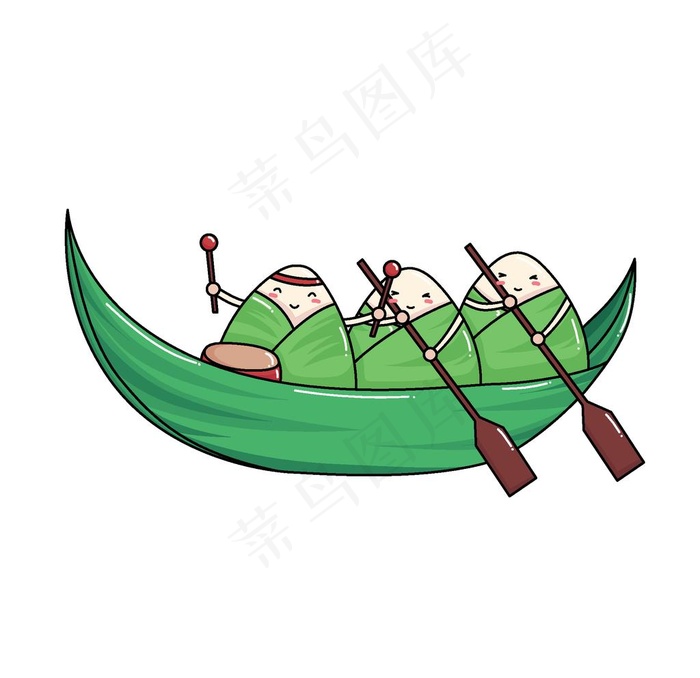 粽子图片ai矢量模版下载