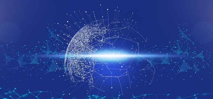 科技线条背景图片