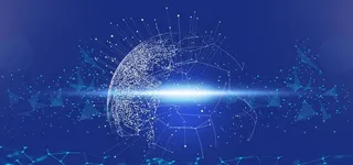 科技线条背景图片