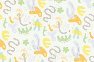 抽象卡通小清新图片