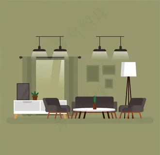 客厅平面设计图片