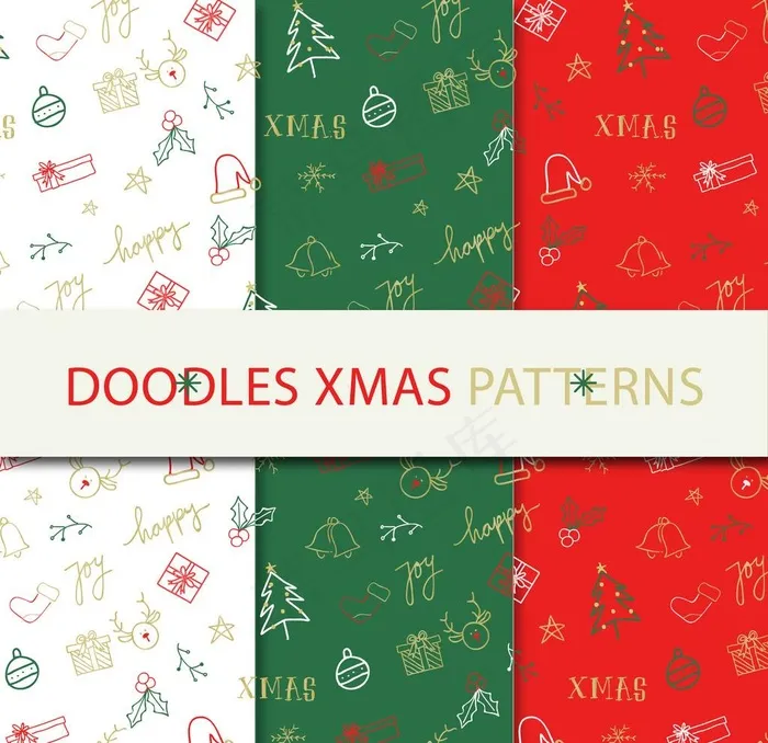 圣诞背景图片eps,ai矢量模版下载