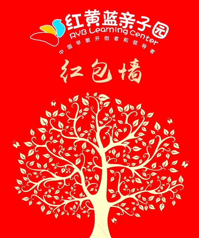 红包墙图片cdr矢量模版下载
