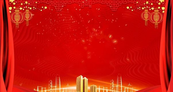 大红色背景图片