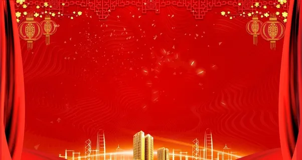 大红色背景图片