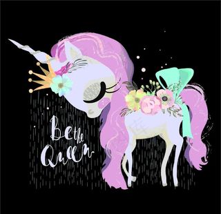 独角兽公主图片