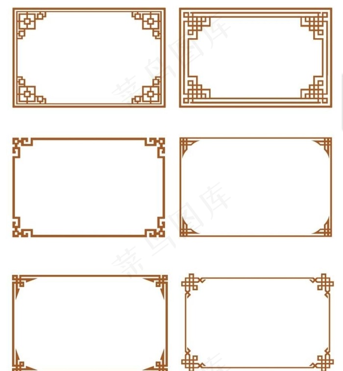 边框图片ai矢量模版下载