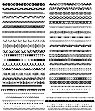 画笔 欧式花纹 浮雕纹理 门框图片