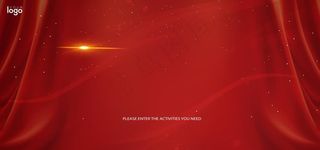 红色展板背景图片