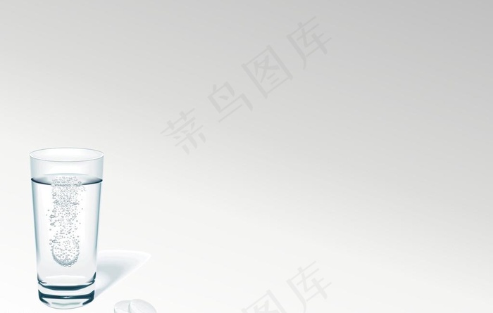 透明水杯图片cdr矢量模版下载