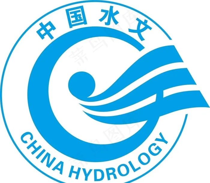 中国水文 logo图片cdr矢量模版下载