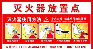 灭火器放置点图片