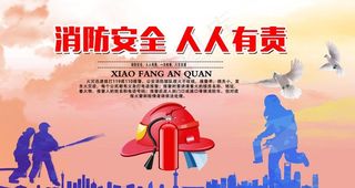 消防安全人人有责图片