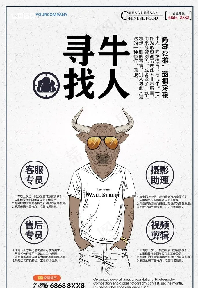 招聘图片(3525X5300(DPI:150))psd模版下载