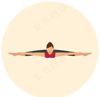 瑜伽动作图片
