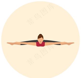 瑜伽动作图片