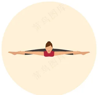 瑜伽动作图片
