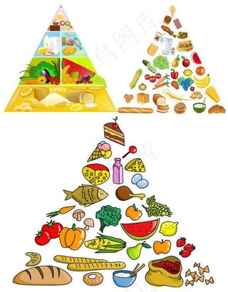 食物金字塔图片