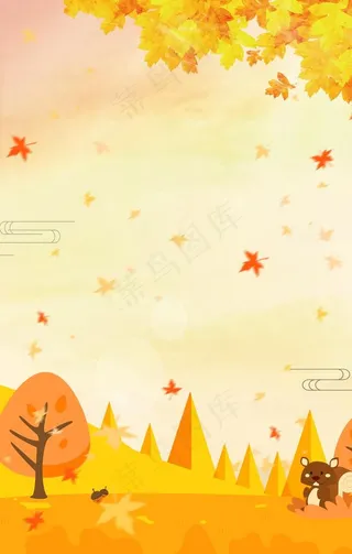秋季背景图片