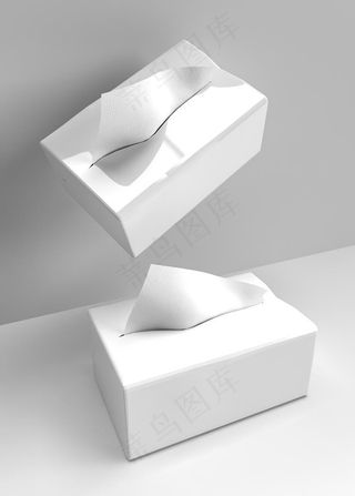 抽纸盒样机图片