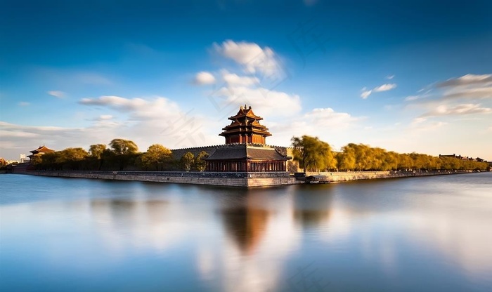 北京高清旅游建筑背景图片