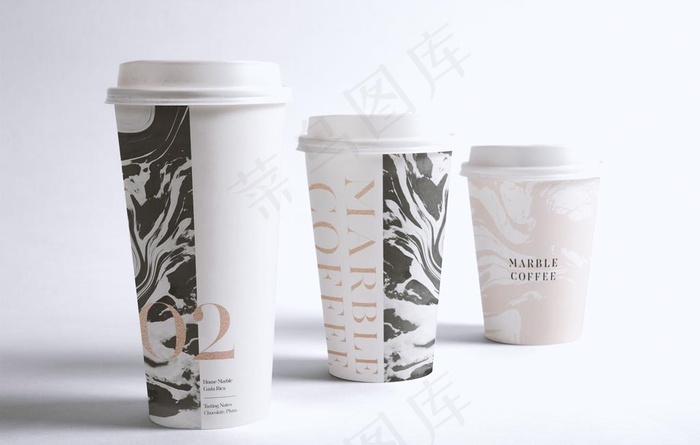 奶茶杯vi样机图片