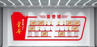 荣誉墙图片