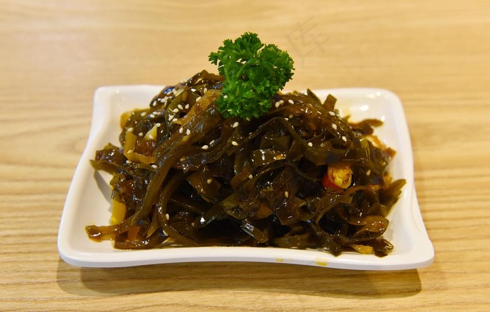 凉拌海带丝图片