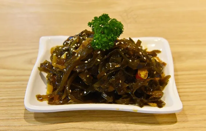 凉拌海带丝图片