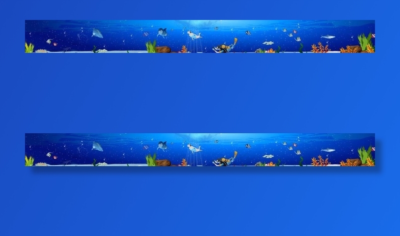 超长画面海底风光图片