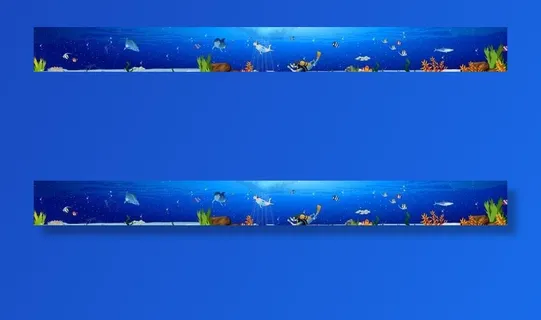 超长画面海底风光图片