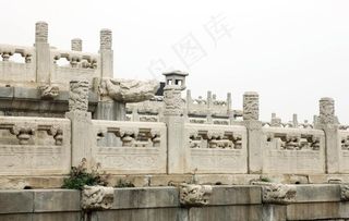 汉白玉石柱图片