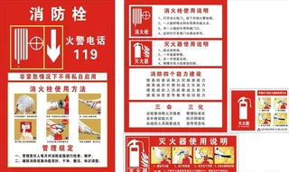 消防栓使用方法图片