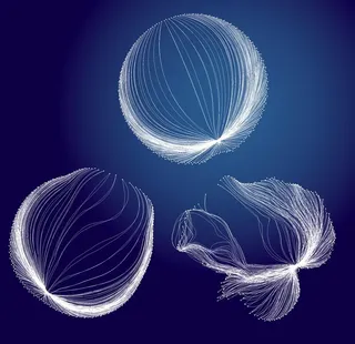 线条 迷幻线条 律动线条图片