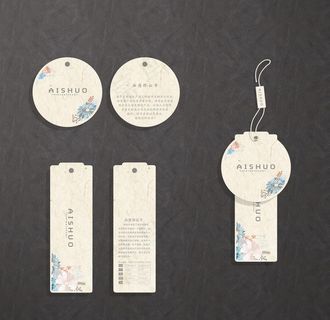 服装吊牌图片